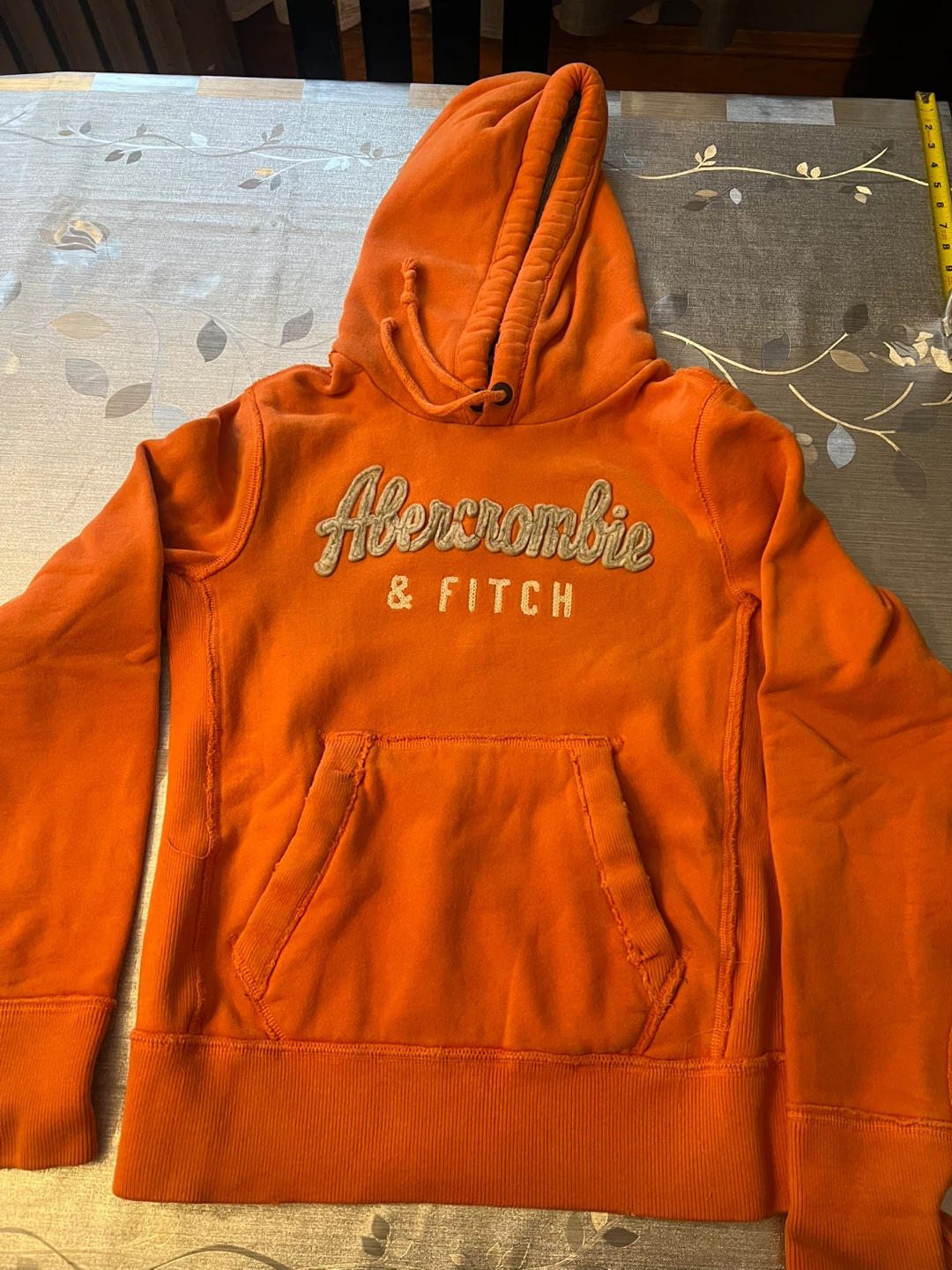Abercrombie & Fitch Orange Hoodie