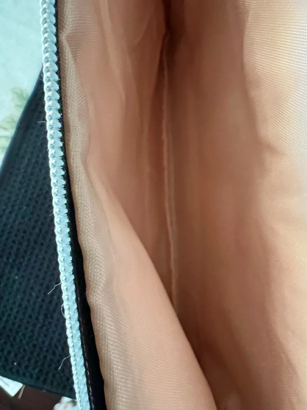 Bebe Rose Gold Makeup Bag with Clear Pouch - photo 3