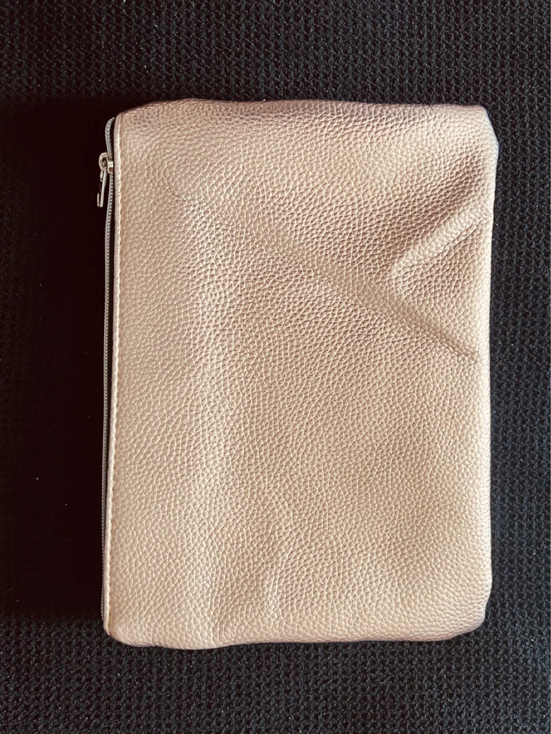 Bebe Rose Gold Makeup Bag with Clear Pouch - photo 2