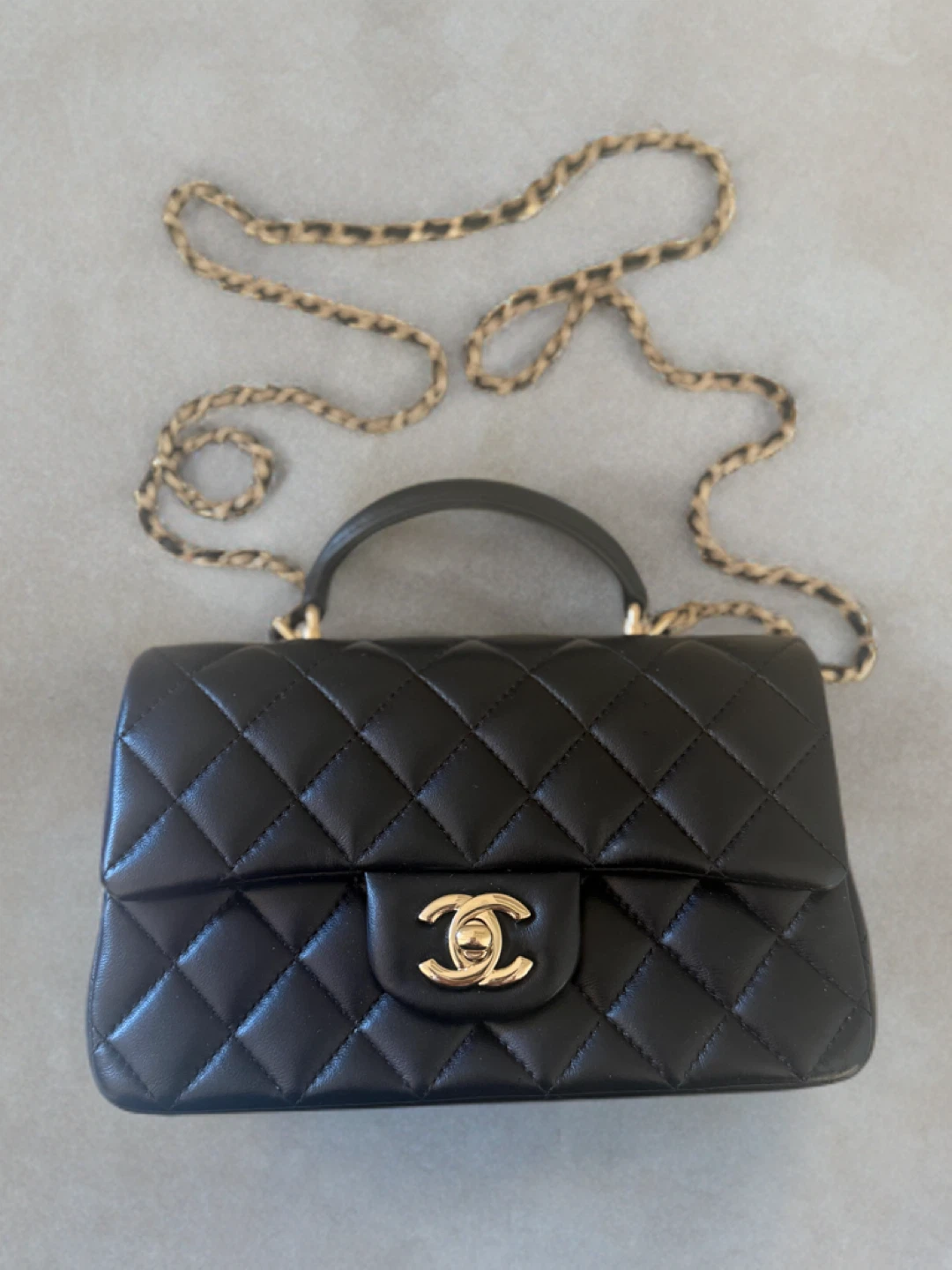 Chanel Quilted Flap Handbag