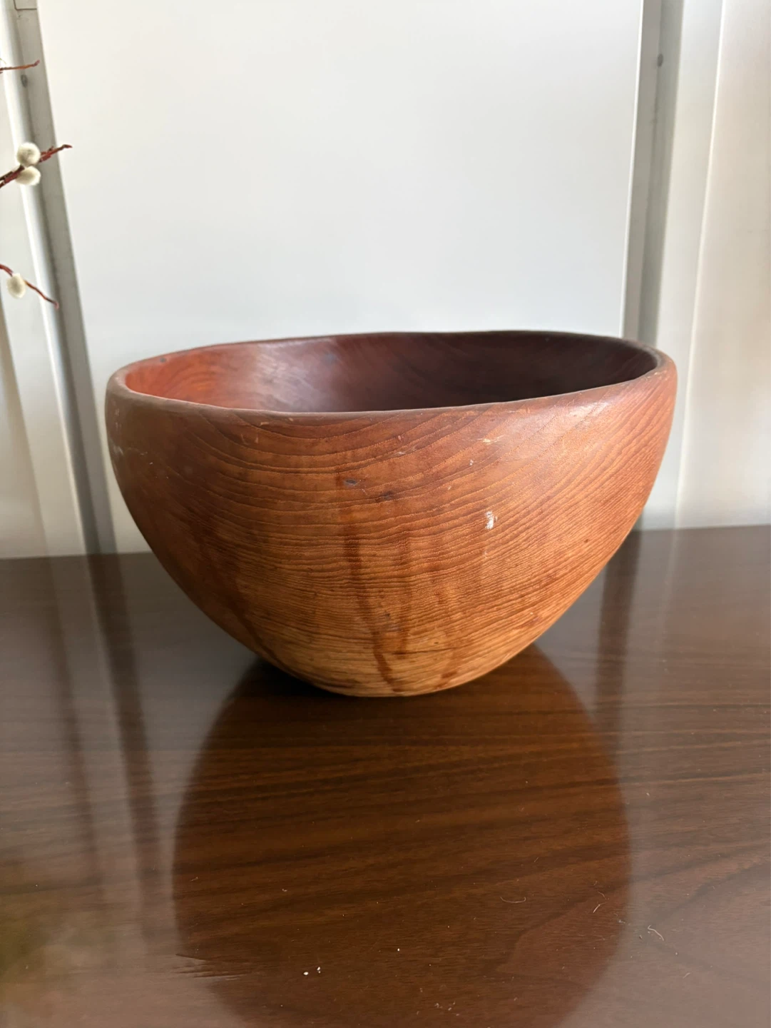 Teakwood Vintage Teak bowl 1950s - photo 3