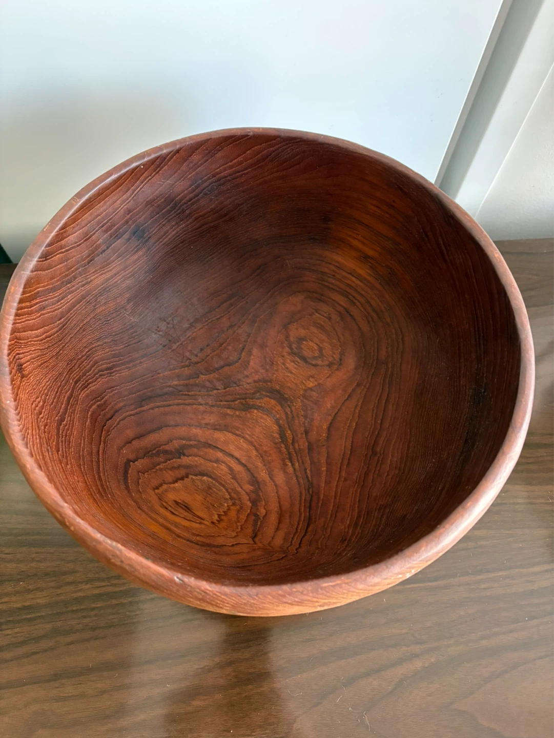 Teakwood Vintage Teak bowl 1950s - photo 2