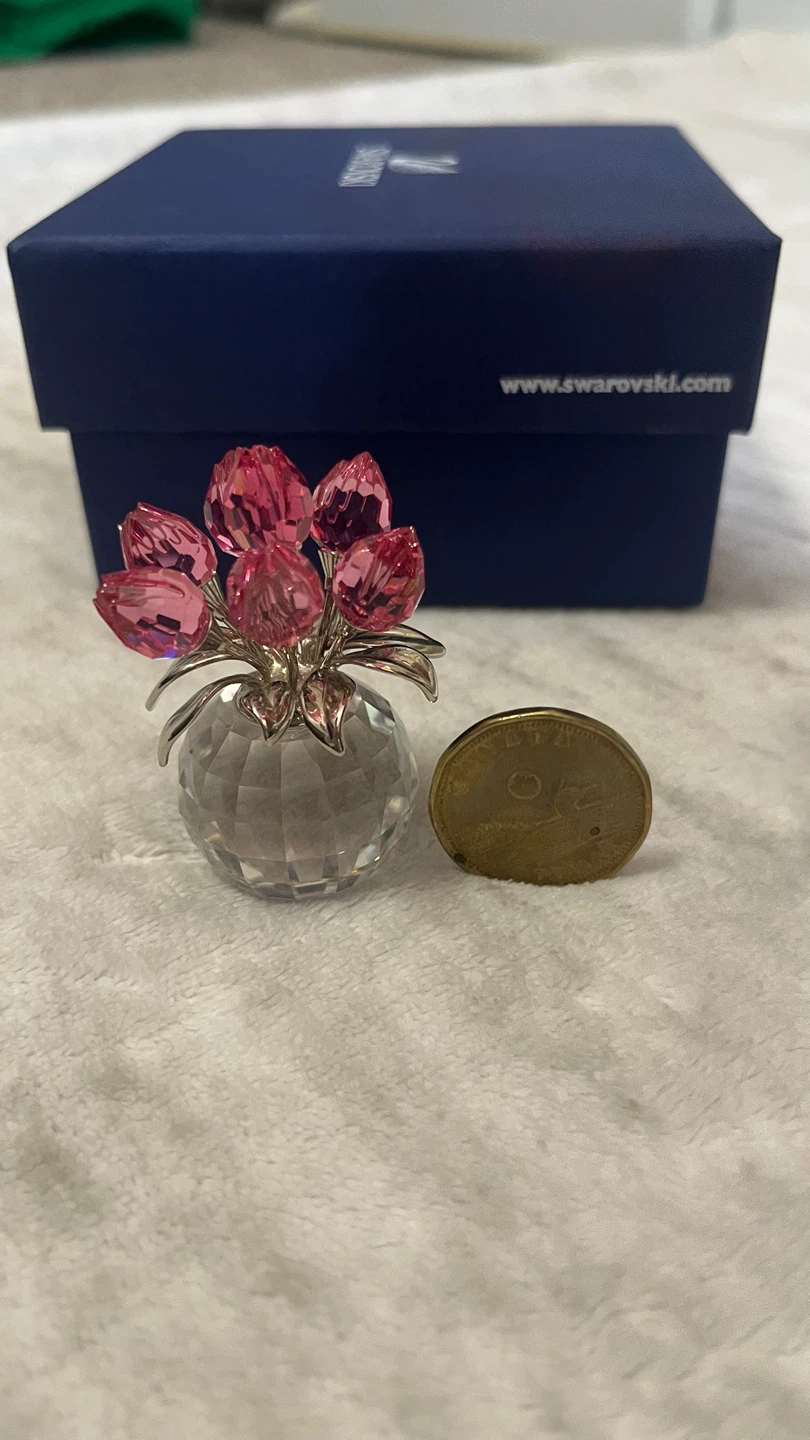 Swarovski Crystal Tulip Bouquet Figurine