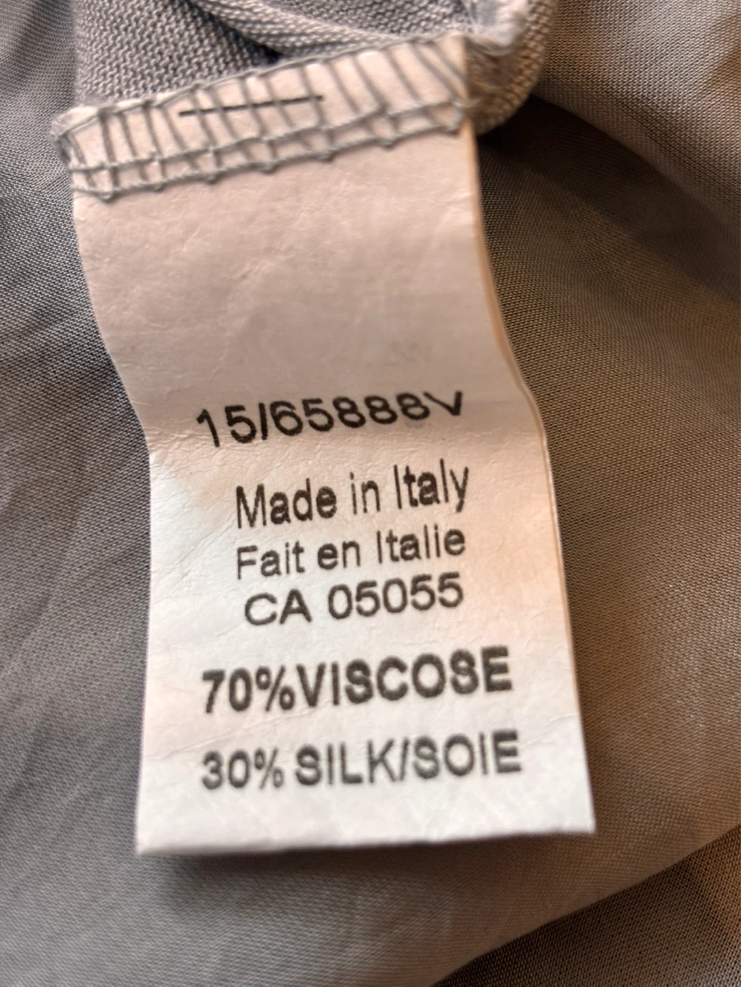 M Made in Italy silk blend pants - photo 5