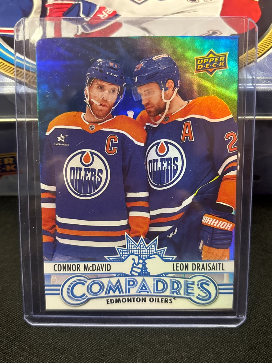 25/26 Upper Deck Series 1 Connor McDavid/DraisaitlCompadres CM-2