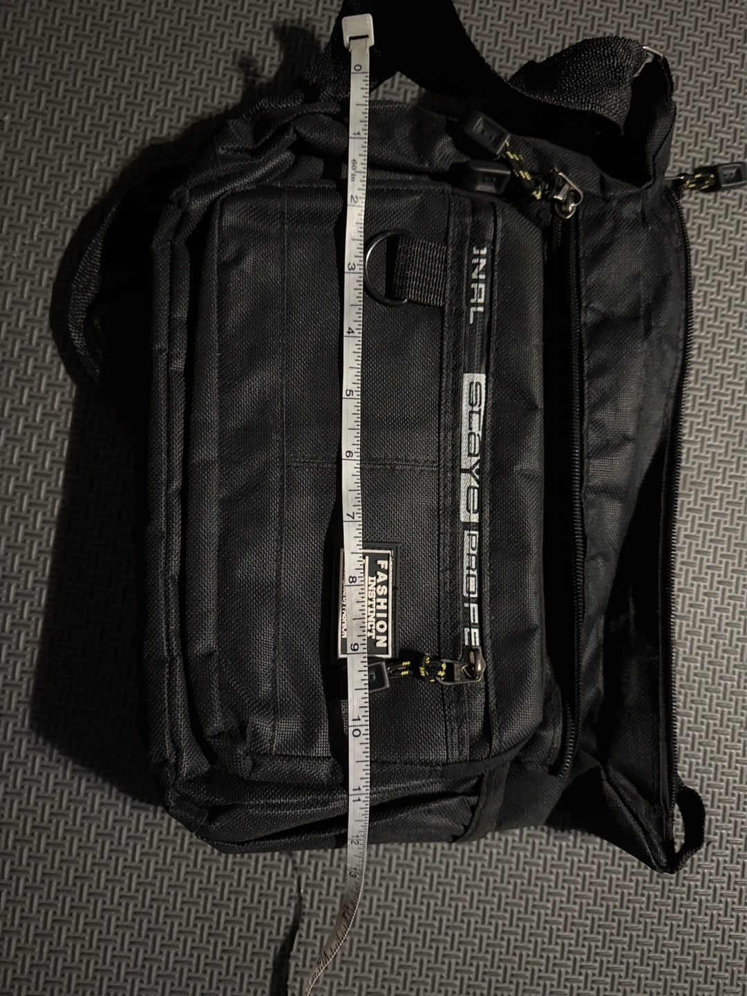 Black Fashion Instinct Messenger Bag - photo 5