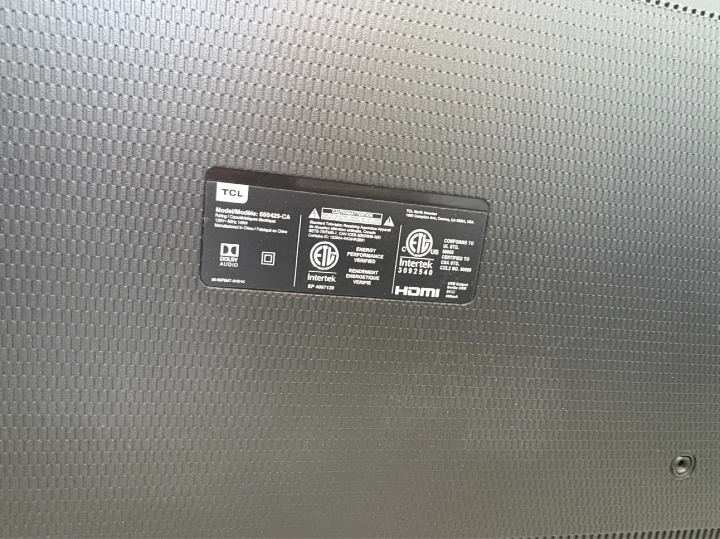 TCL 65" ROKU SMART TV 4K UHD HDR - photo 4