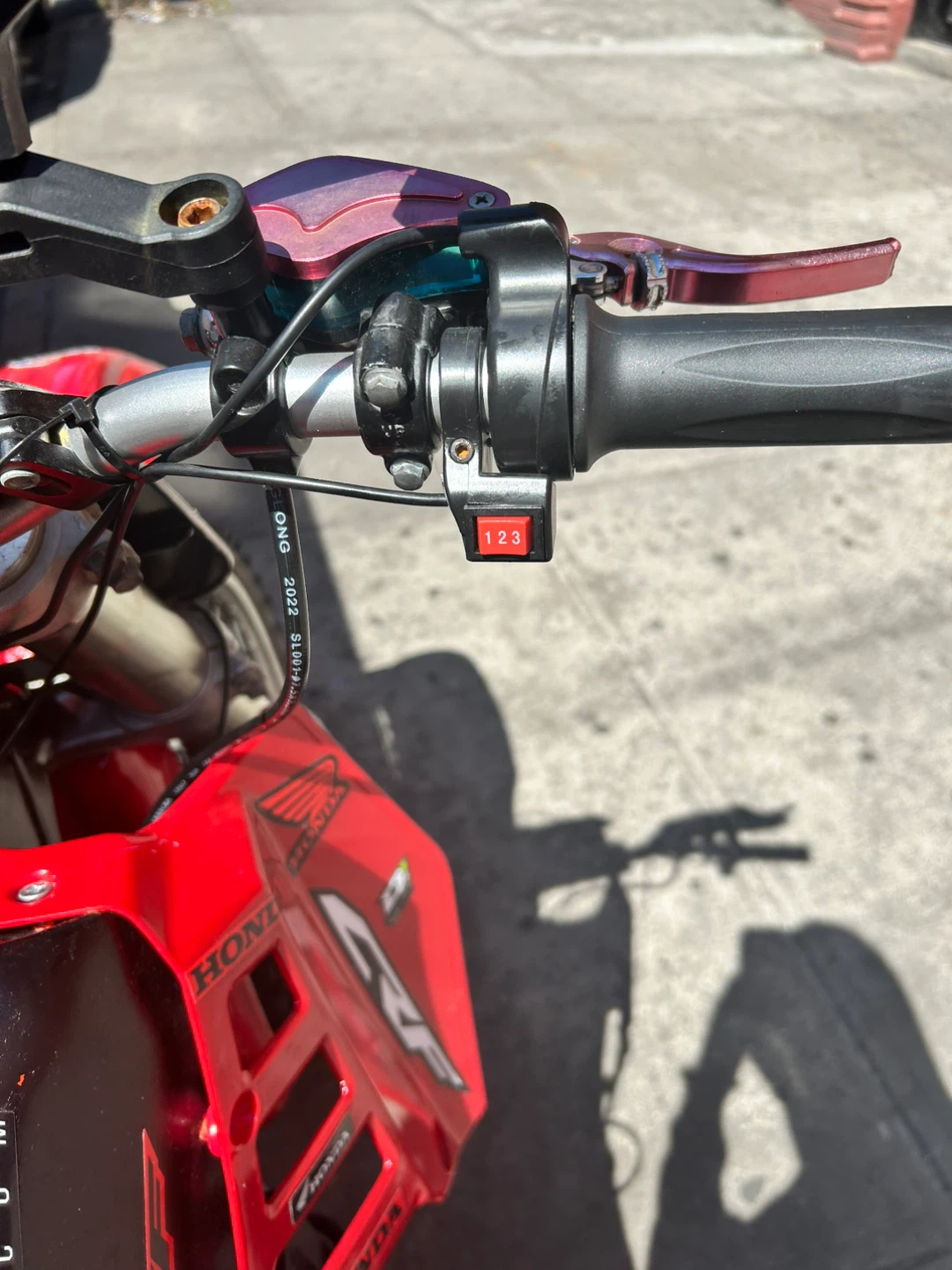 Electric Honda CRF Dirt Bike - photo 5