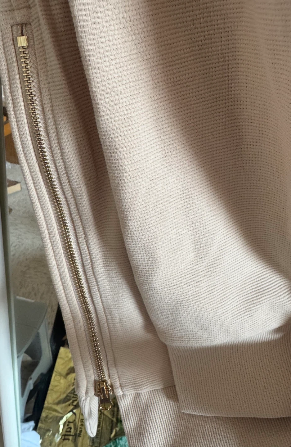 ANYABESS Crewneck Sweater Beige Size S - photo 3