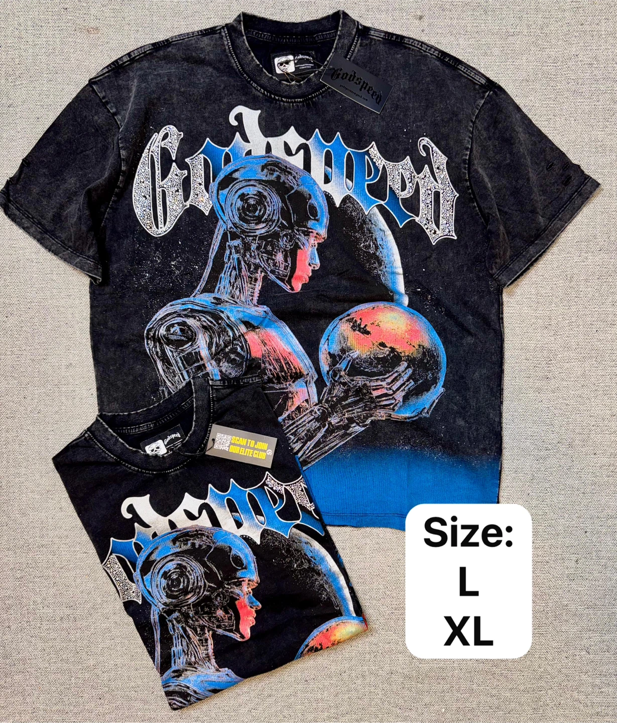 Godspeed Graphic T-Shirts - Assorted Designs & Sizes - photo 2