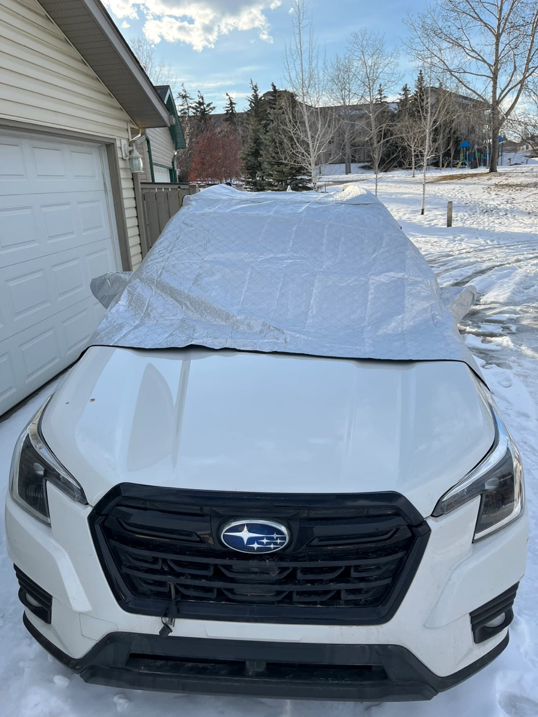 Snow cover for SUV