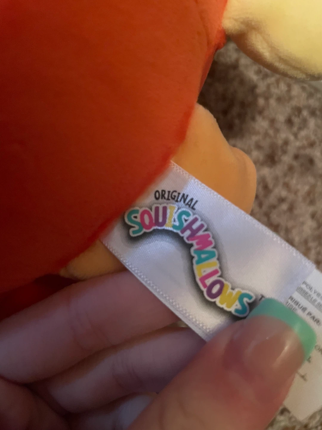 Detra the Octopus Squishmallow w/ Witch hat 8” - photo 3