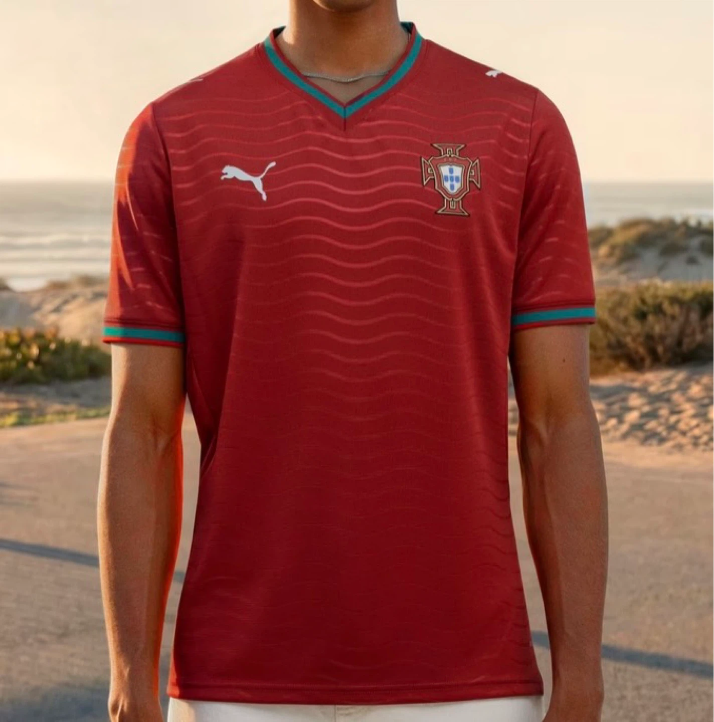 Portugal Soccer Jersey Large