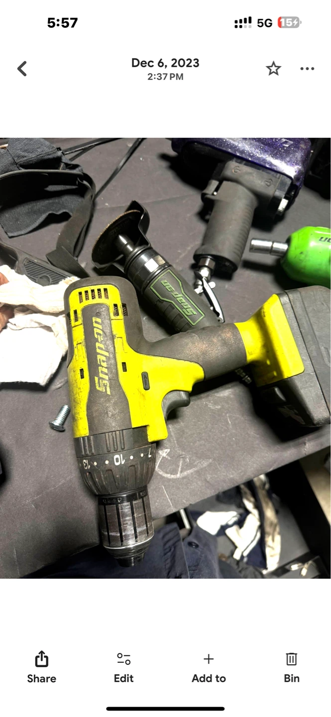 Snap-on Cordless Drill