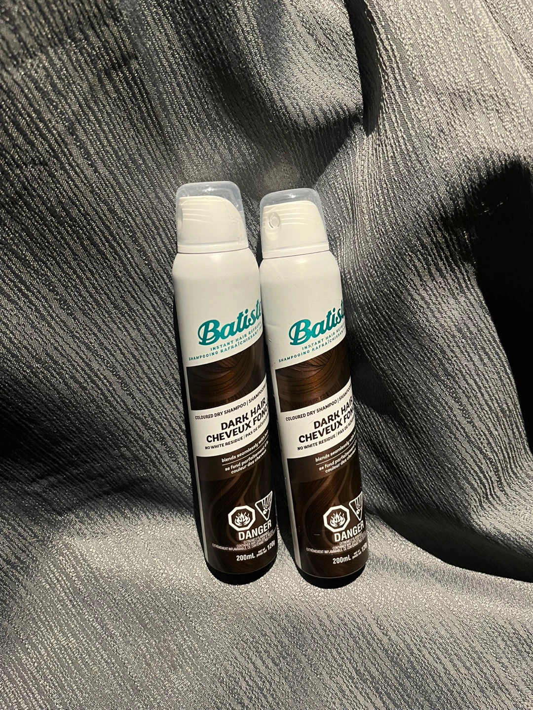 Batiste Dry Shampoo Dark Hair - 2 x 200mL Cans