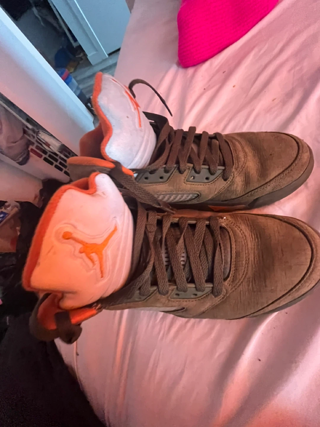 Air Jordan 5 olive - photo 3