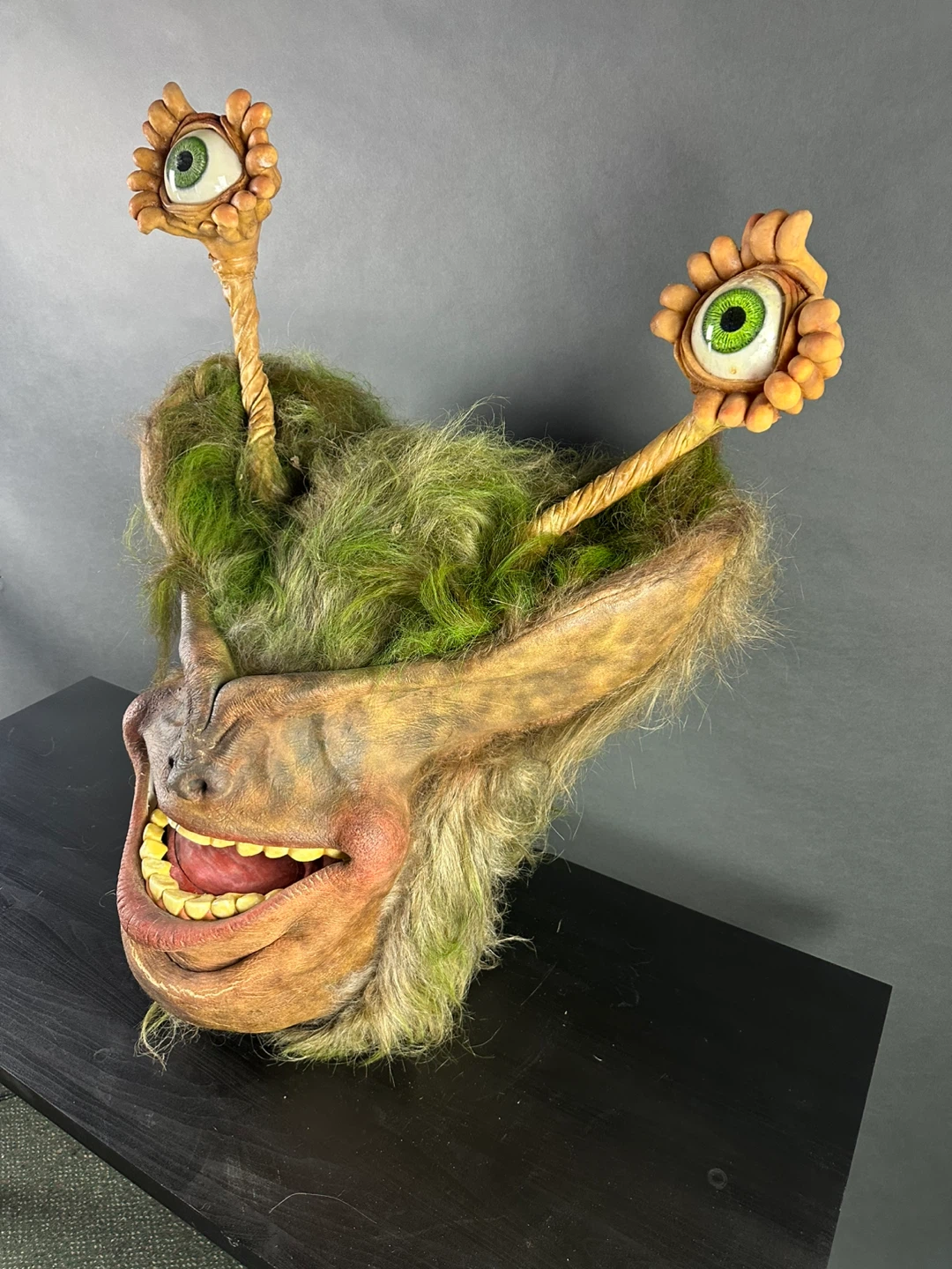 Handmade Monster Mask with Eyeballs animatronic - photo 3