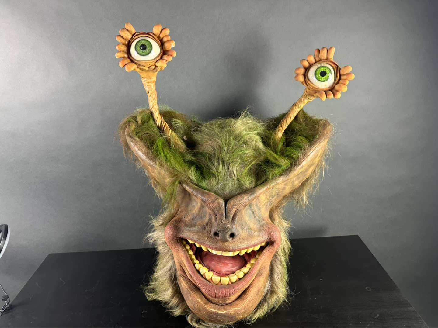 Handmade Monster Mask with Eyeballs animatronic