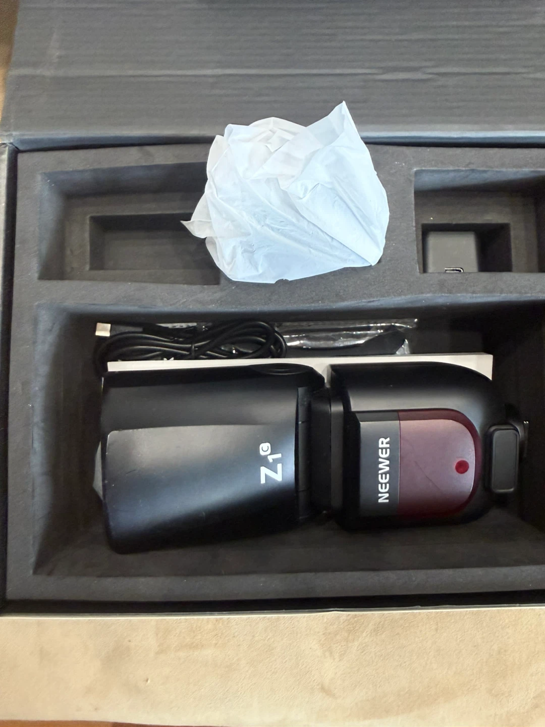 Neewer Z1c TTL Li-ion Round Head Camera Flash for Canon - photo 3