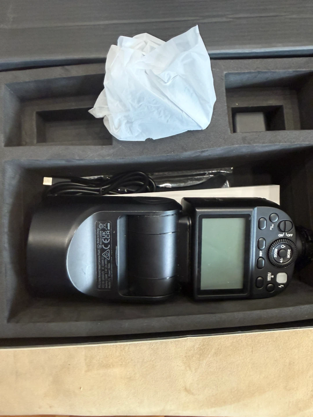Neewer Z1c TTL Li-ion Round Head Camera Flash for Canon - photo 4