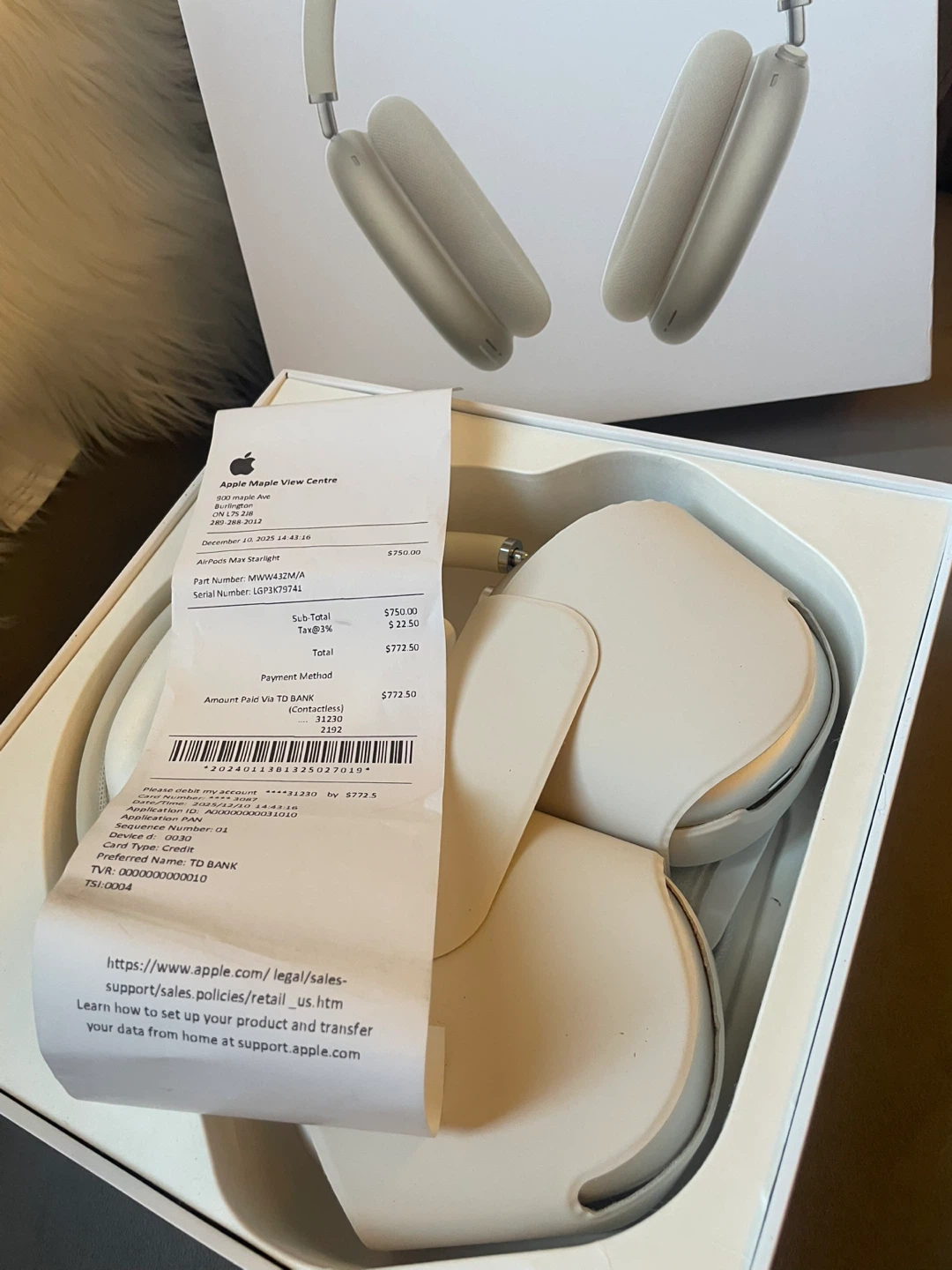 Apple AirPods Max Headphones - starlight - photo 2