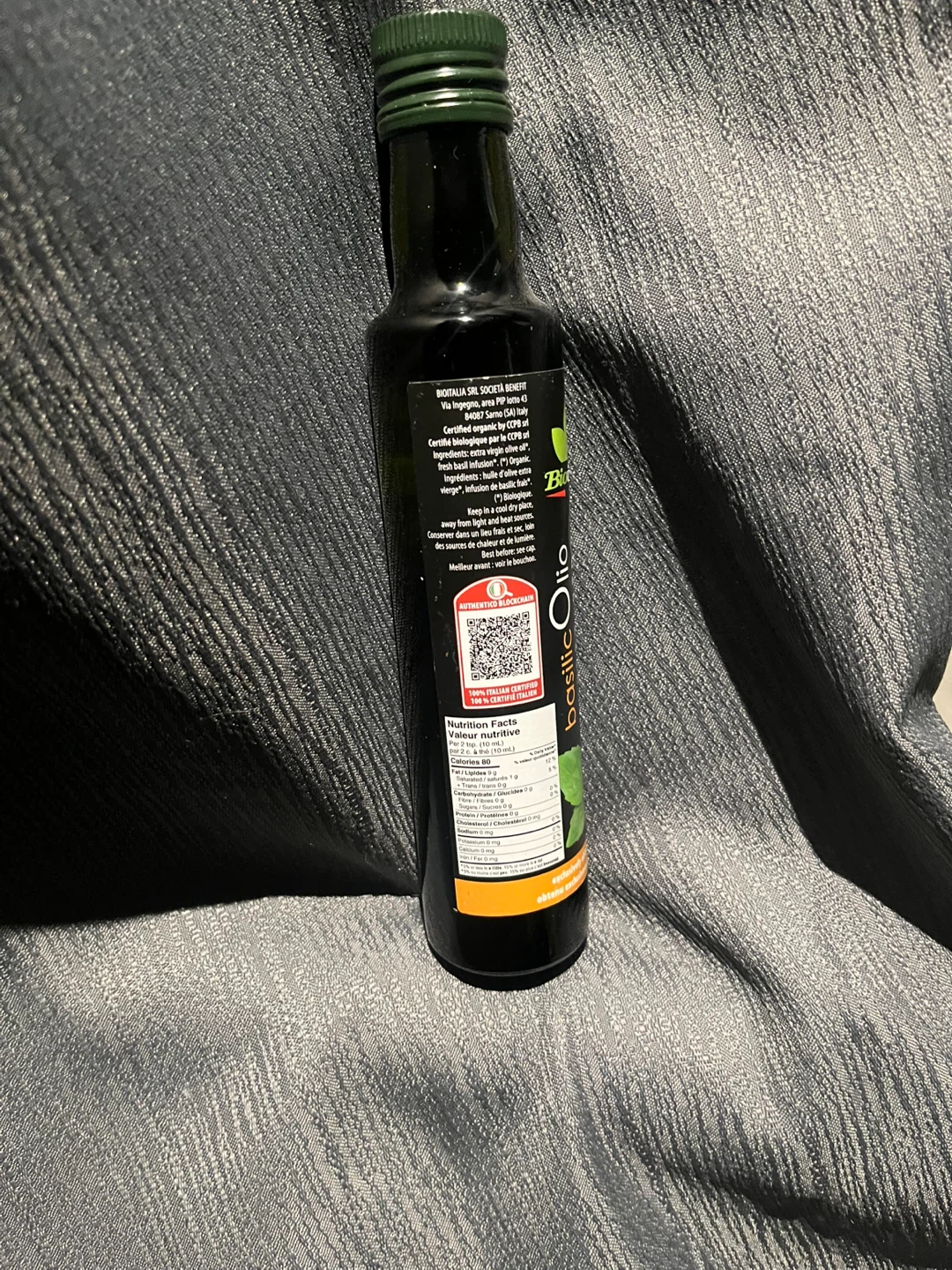 BioItalia Organic Basil Infused Extra Virgin Olive Oil - photo 2