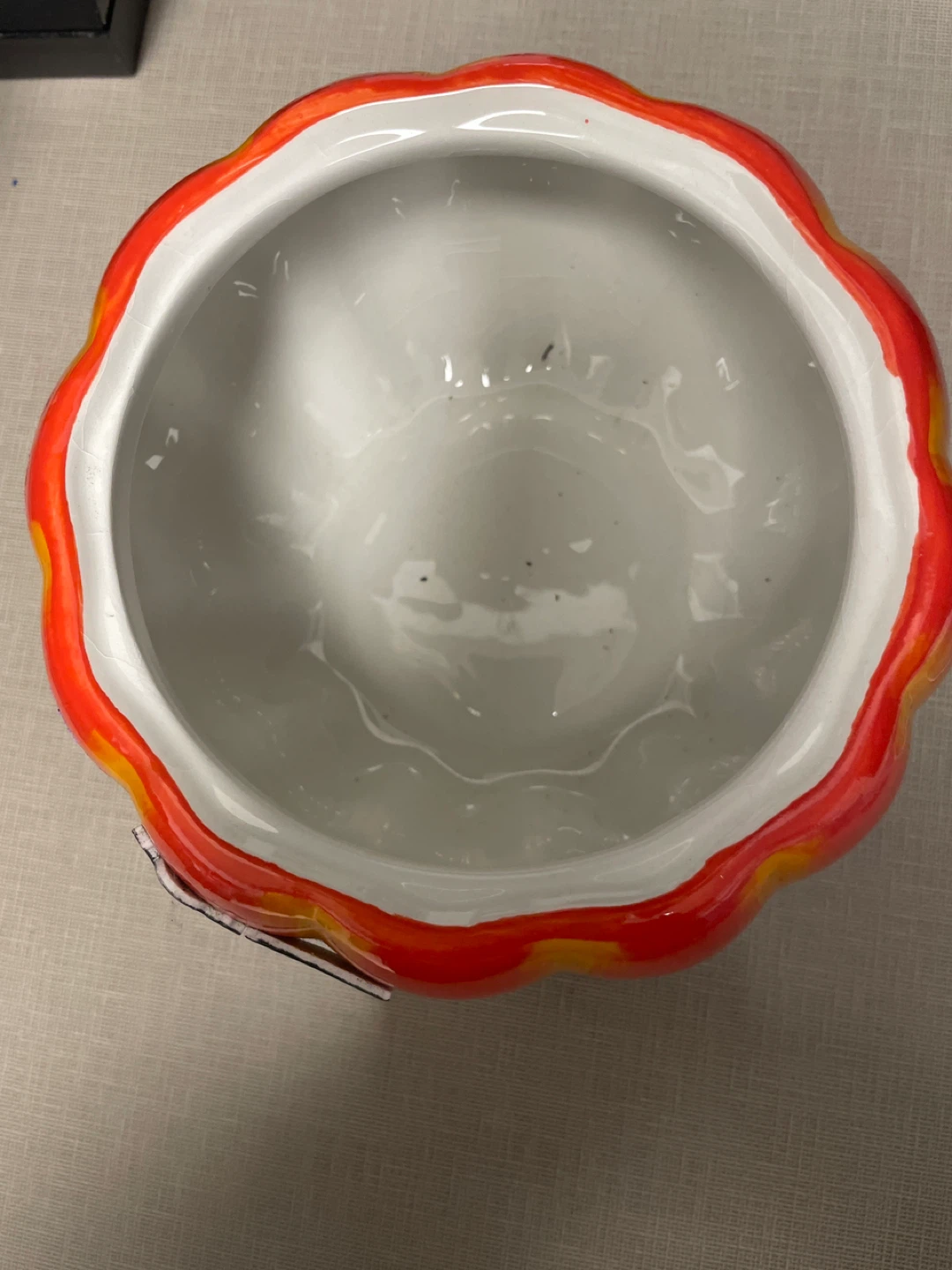 Halloween Pumpkin Candy Bowl