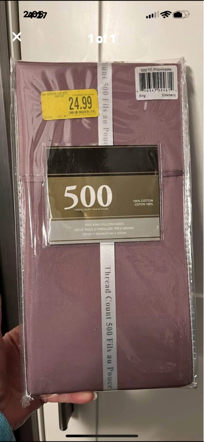 NEW 500TC King Pillowcases