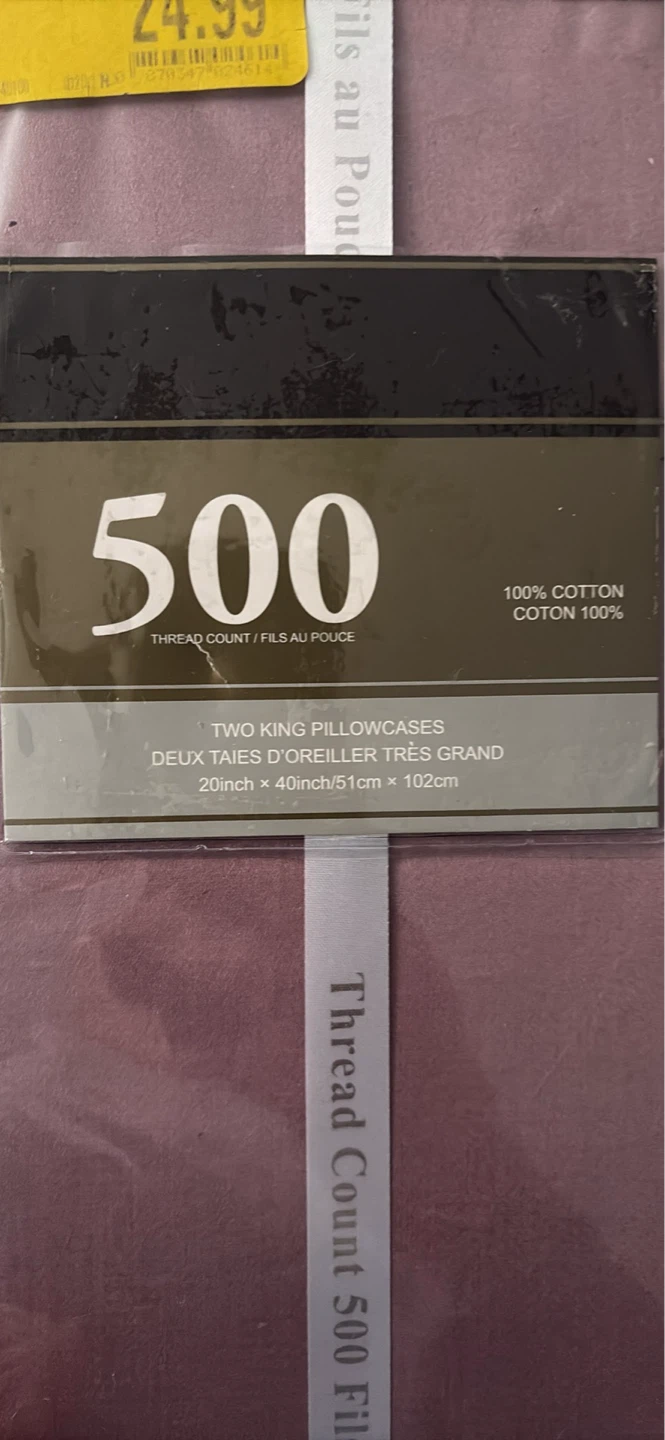 NEW 500TC King Pillowcases - photo 2
