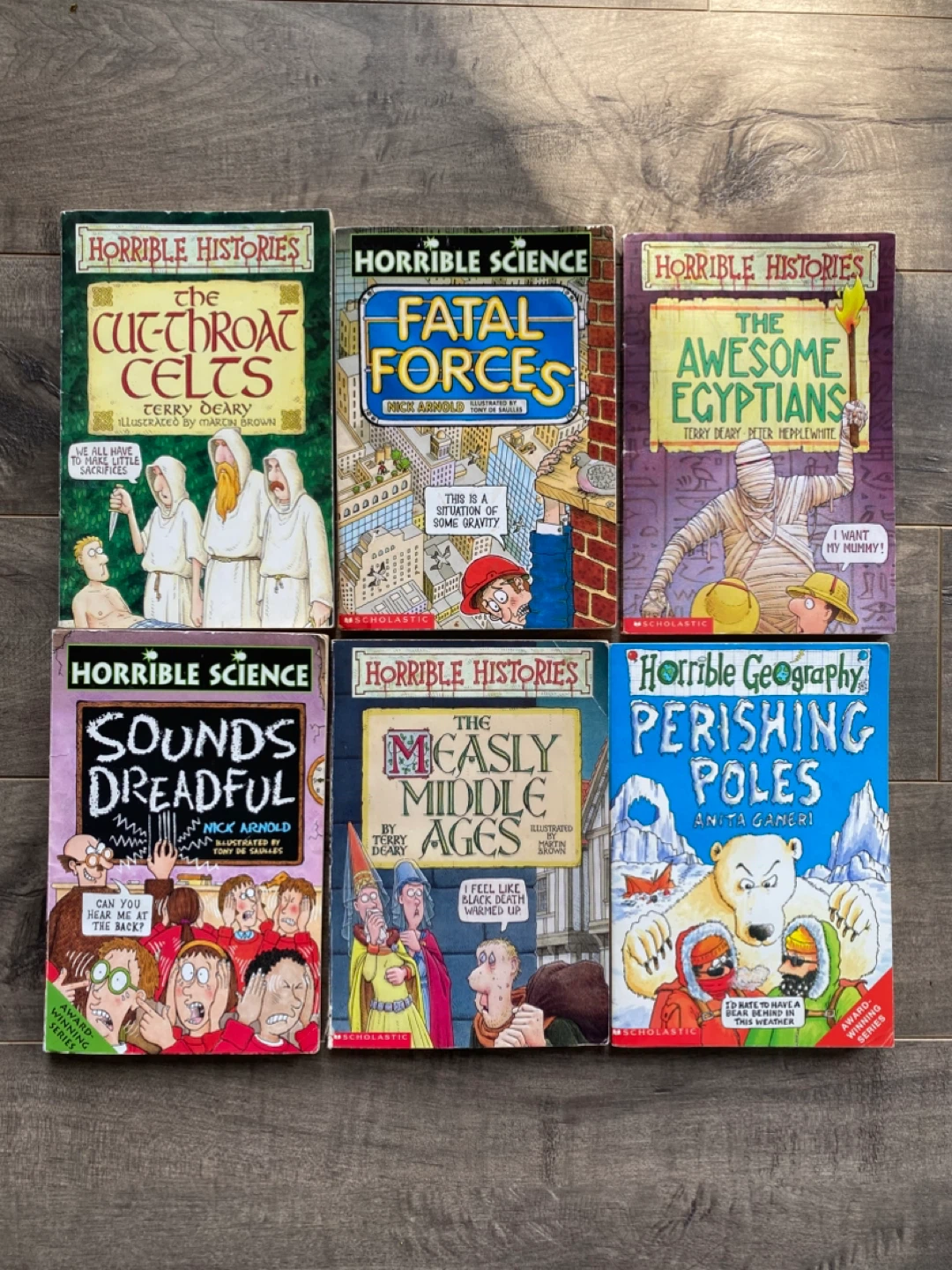 Horrible Histories & Science Books Collection