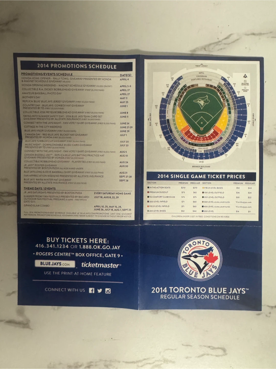 2014 Toronto Blue Jays Regular Season Schedule - photo 3