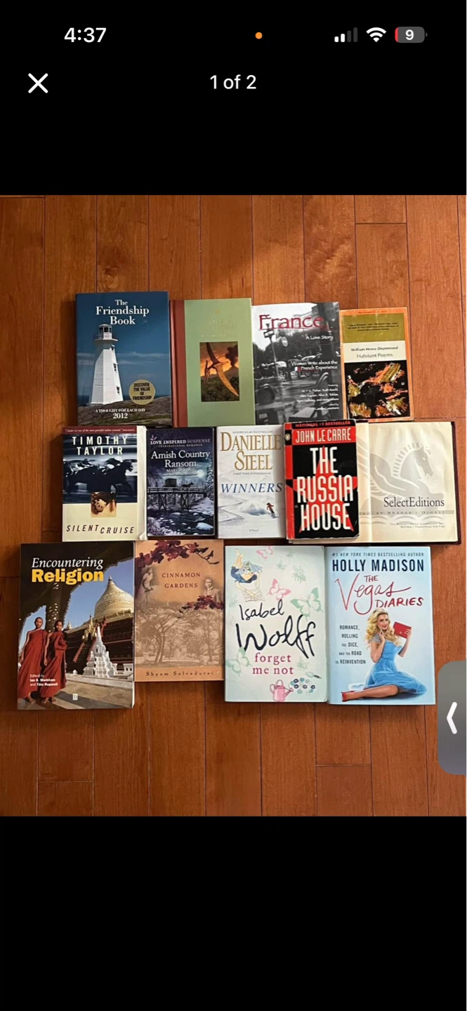 Lot of 10 Paperback and Hardcover Books