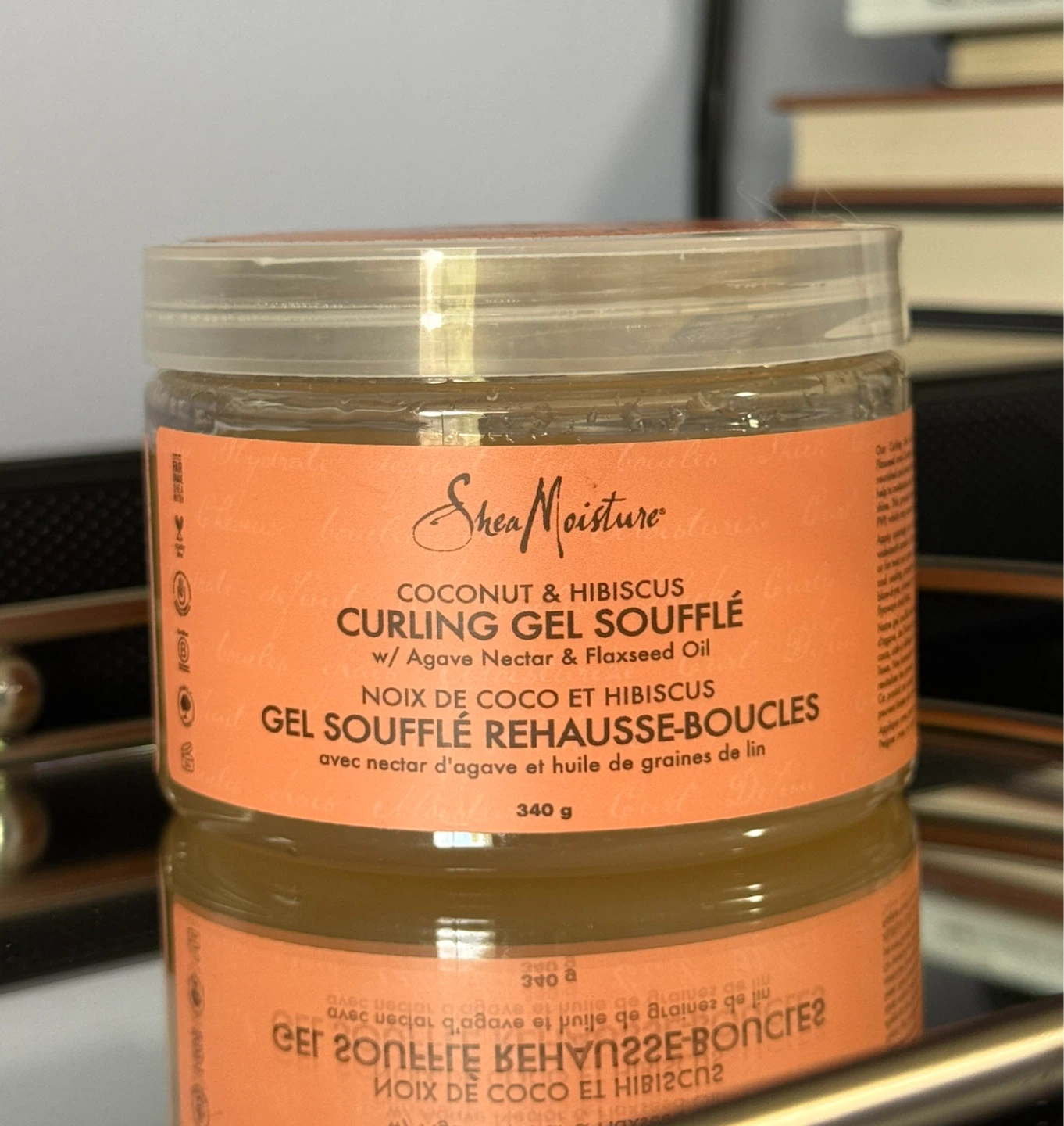 NEW Shea Moisture Curling Gel Soufflé – Coconut Hibiscus