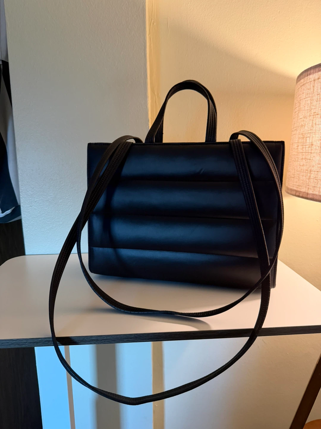 Authentic Telfar Medium Puff Shopper Black – great condition - photo 2