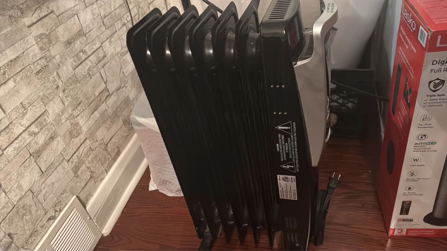 Digital Oil Filled Radiator Heater - photo 2