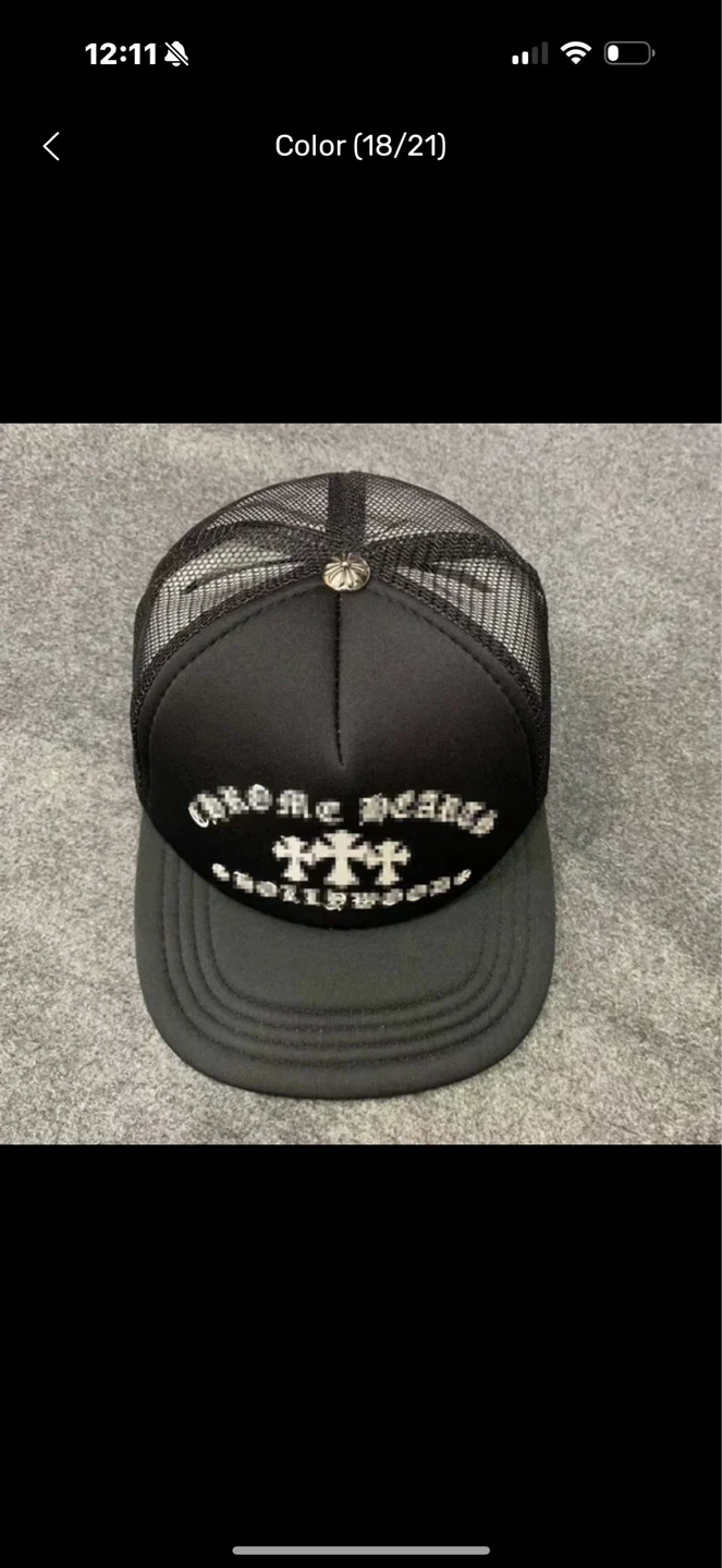 Chrome Hearts Hollywood Trucker Hat