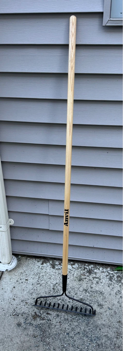 Anvil Garden Rake, new