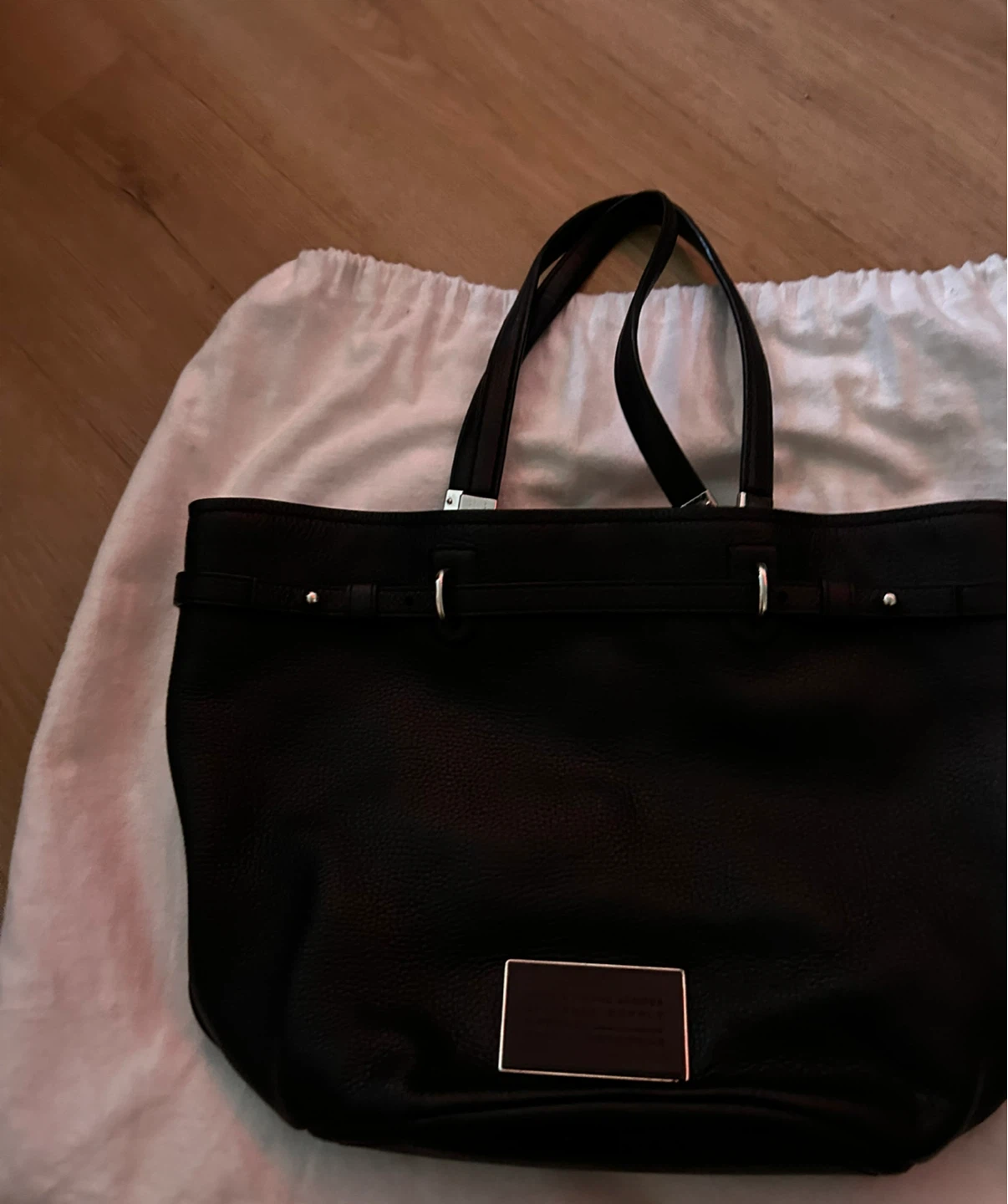 Marc by Marc Jacobs Black Leather Bag with Dust Bag - photo 2