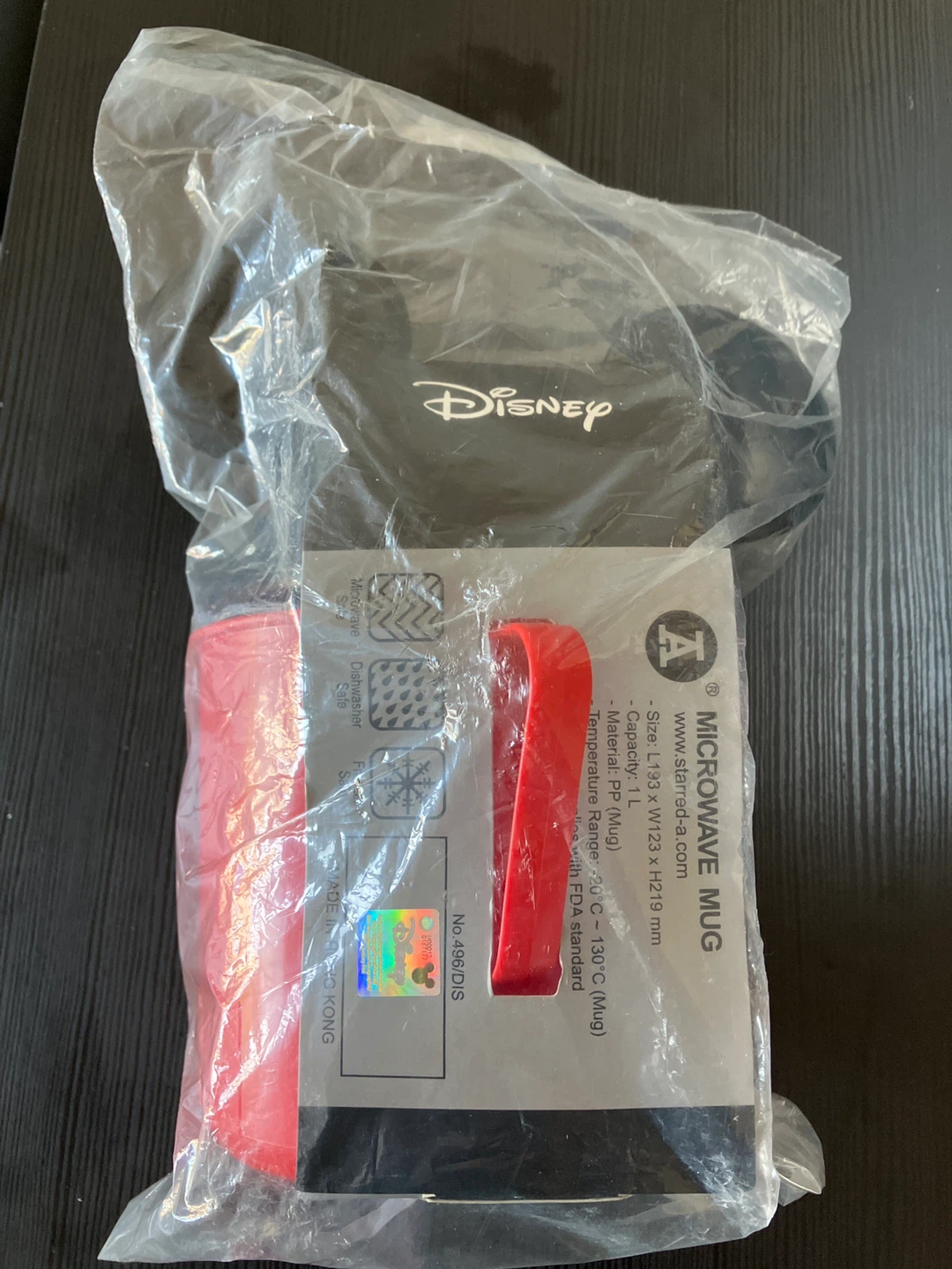 Disney Mickey Mouse Microwave Mug - BPA Free - photo 2