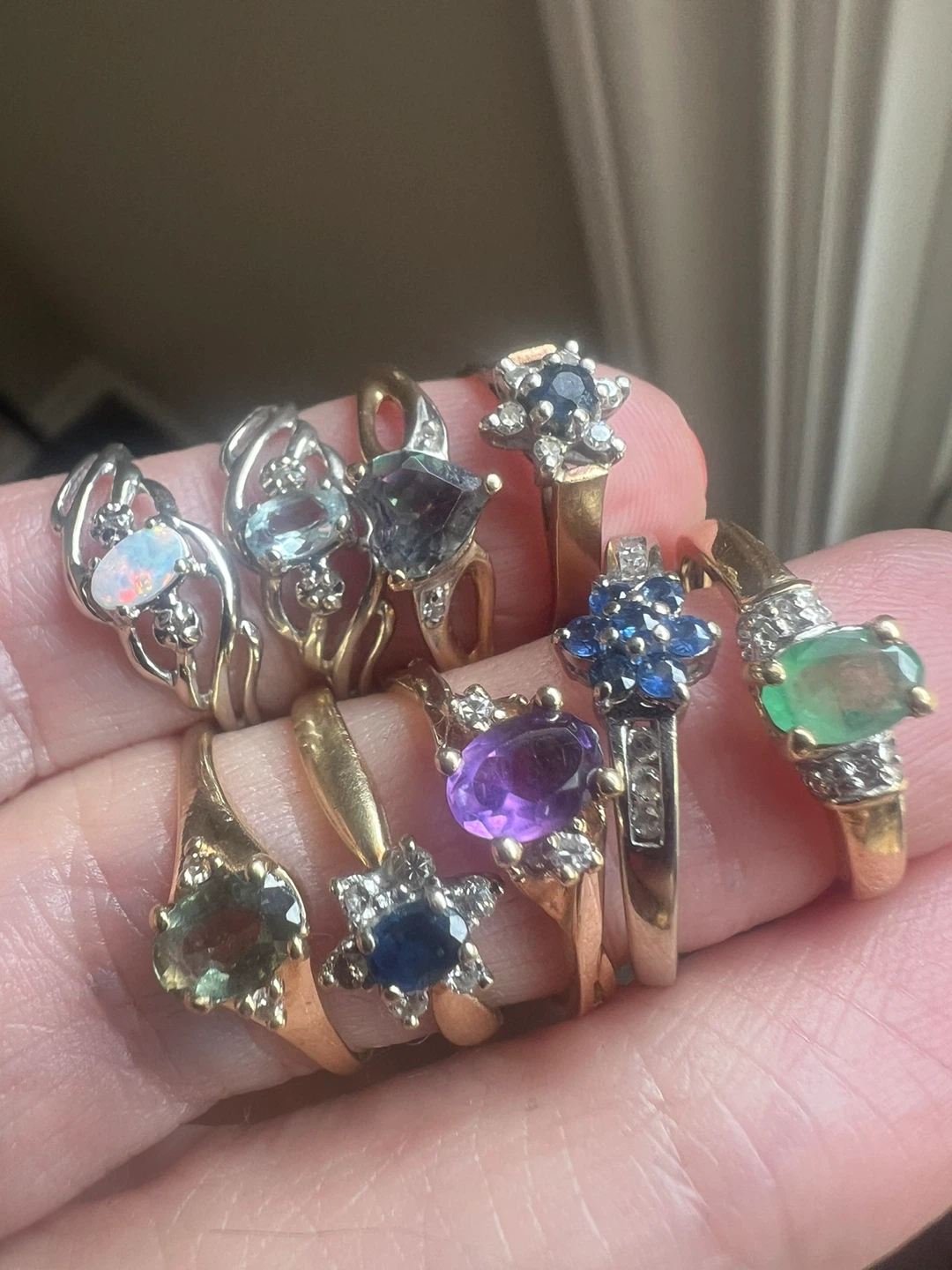 10 k rings -200 dollars  each - photo 4