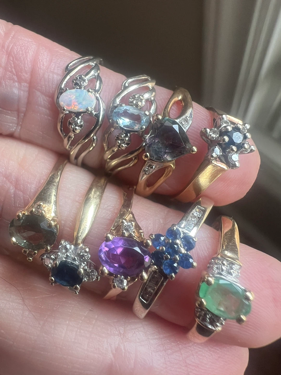 10 k rings -200 dollars  each - photo 2