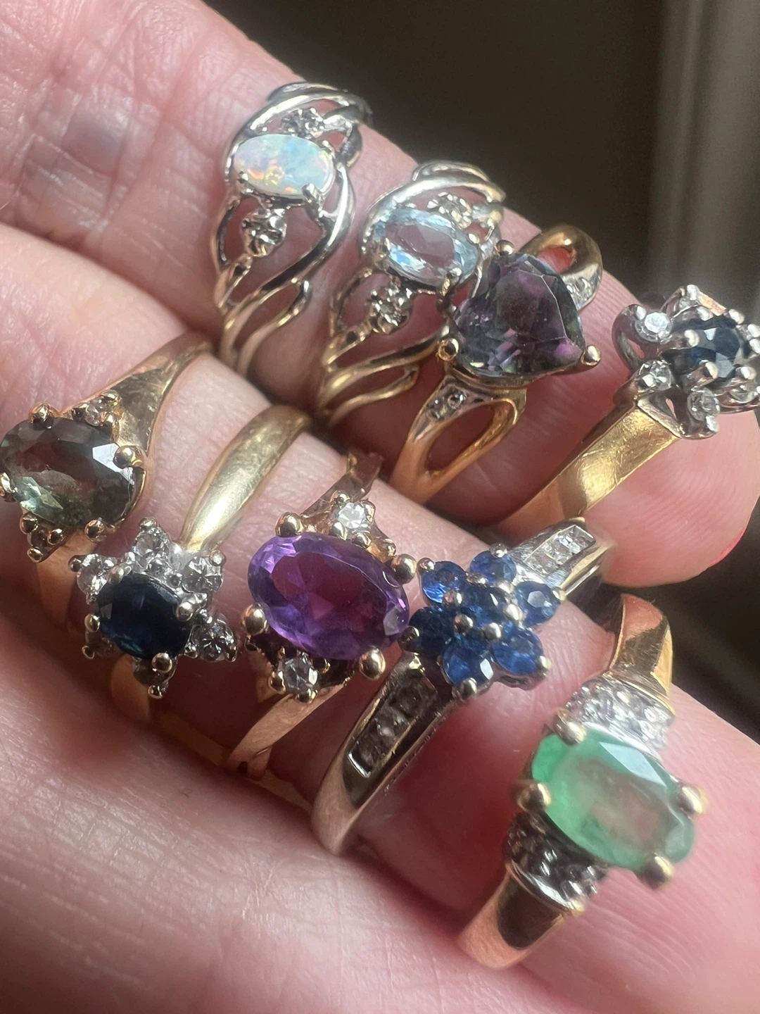 10 k rings -200 dollars  each - photo 3