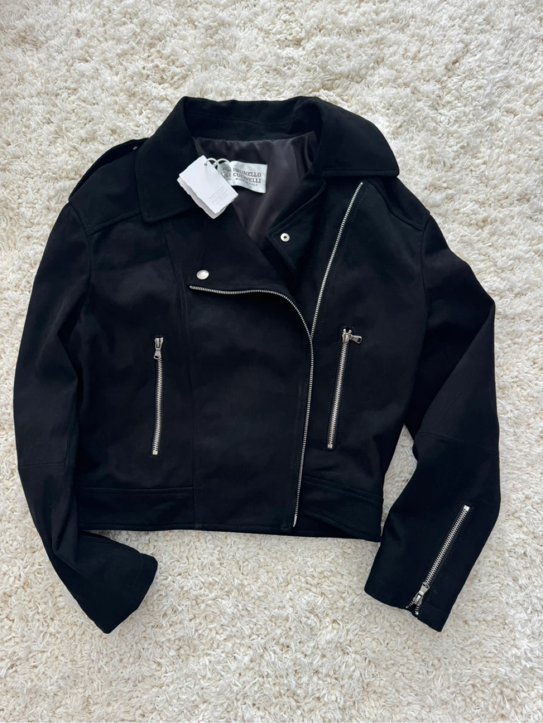 BC  Black Suede Moto Jacket - photo 2