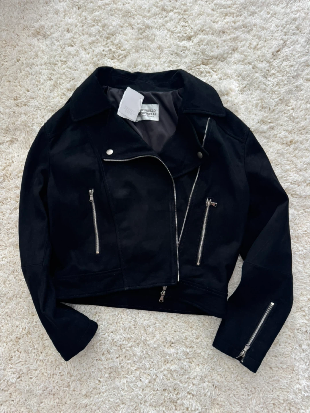 BC  Black Suede Moto Jacket - photo 3