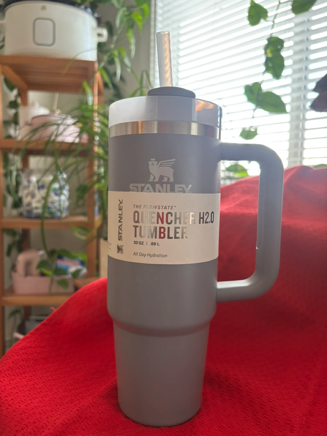 Stanley The Flowstate Quencher H2.0 Tumbler 30 oz Grey
