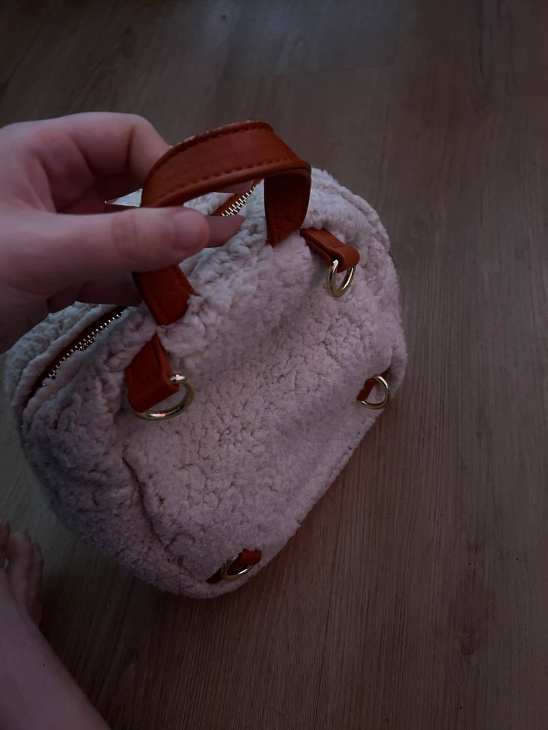 Loungefly Disney White Sherpa Mini Backpack - photo 3