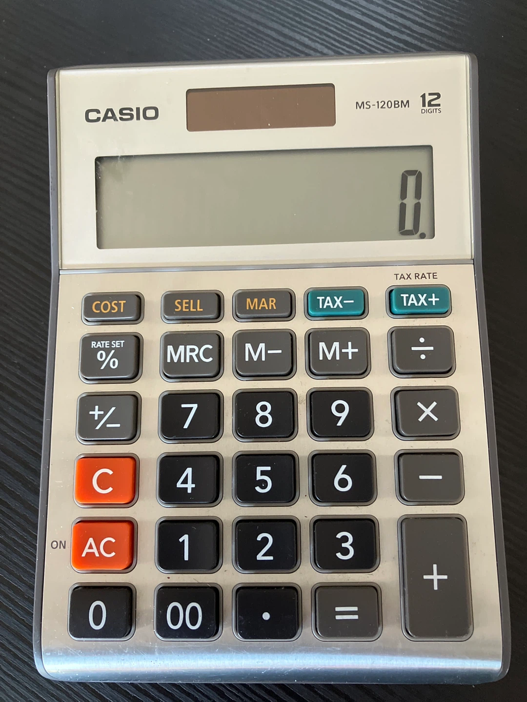Casio MS-120BM 12-Digit Calculator