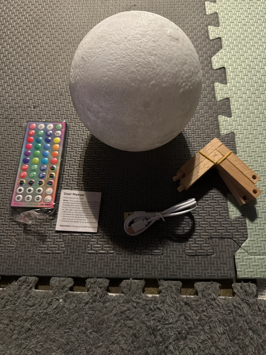 3D Print Moon Light with Remote - photo 3