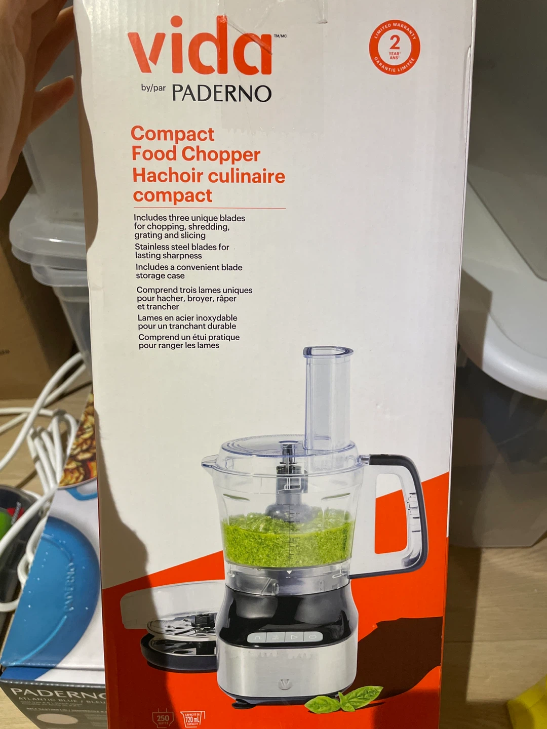 Brand New Paderno Food Chopper - Unopened - photo 3
