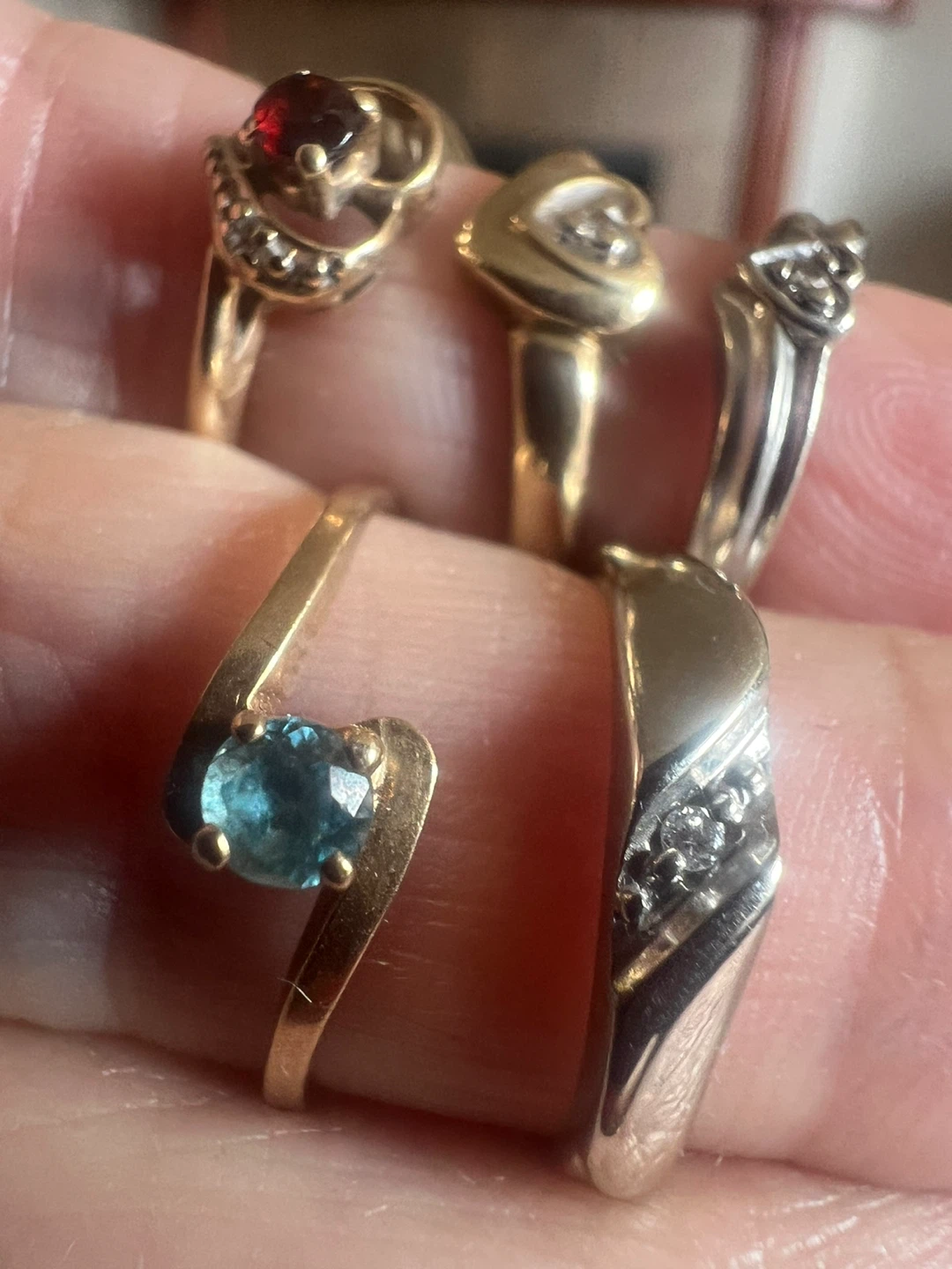 10 k rings -165 dollars each
